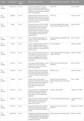 Prospects of compounds of herbal plants as anticancer agents: a comprehensive review from molecular pathways